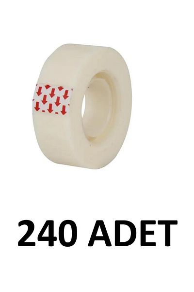 KRAF 240 Pieces Invisible Tape 19mm X 33Mt Tape