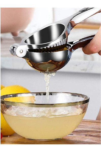 IVORY Stainless Quality Steel Citrus - Chrome Plated Cast Lemon Squeezer
