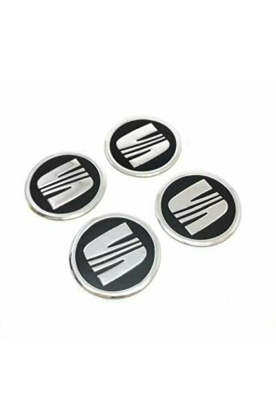 Seat Jant Göbeği Etiketi 60mm