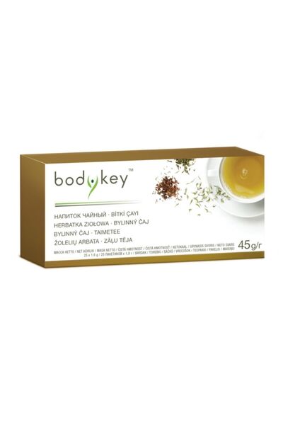 Bodykey Amway ™ Bitki Çayı 25 Ad. X 1,8 gr Süzen Poşet '' Diyet Destek Ürünü ''