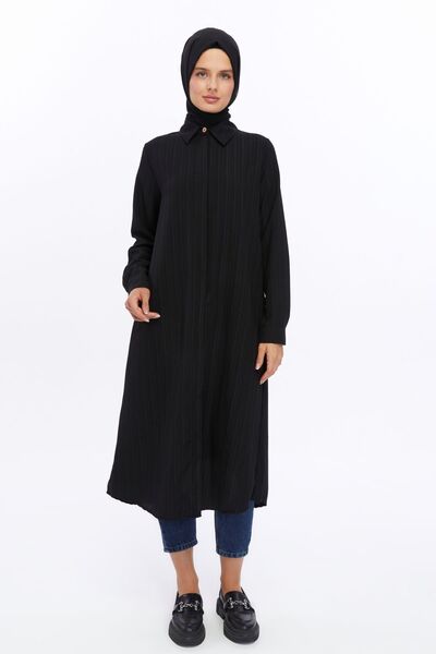 BRN Rochie lungă hijab neagră