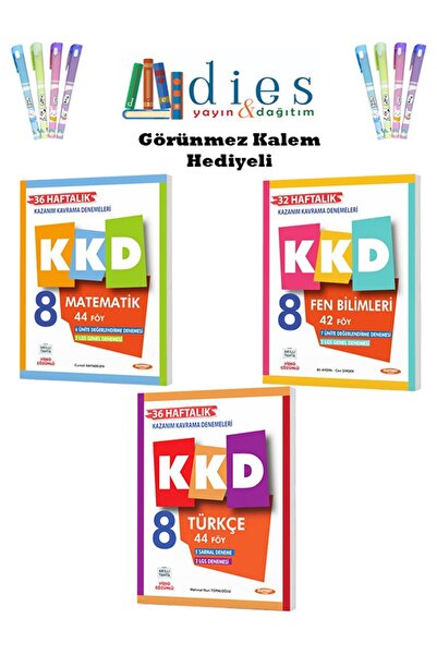 Fenomen Yayıncılık Fenomen 8. Sınıf KKD Set Matematik-Fen Bil.-Türkçe (Kazanı...