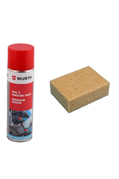 Würth Araç Içi Temizleme Sprey Ve Oto Yıkama Süngeri