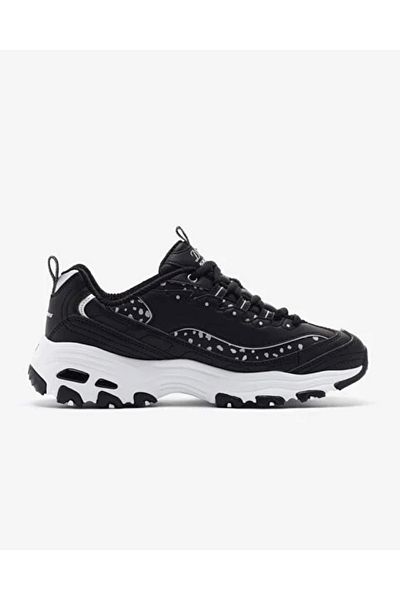 SKECHERS 150236 Bksl D Lites Women's Sneakers
