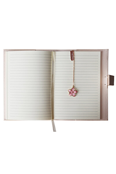 Victoria's Journals Ivory Boxed Notebook - 13X18 Cm, 96 Blatt (Mit Lesezeichen)
