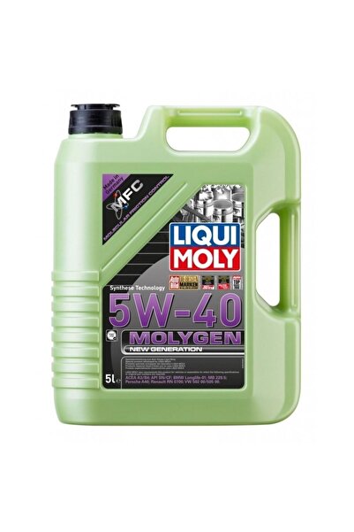 Liqui Moly Molygen 5w40 Yüksek Perf. Yeşil Motor Yağı 5 Lt. 8536