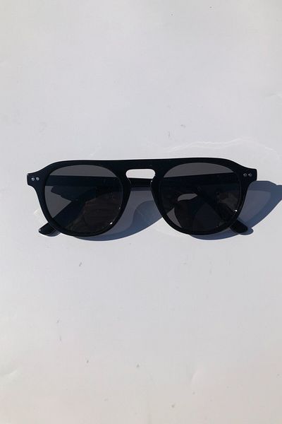 DSN Black Mona Unisex Sunglasses