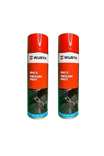 Würth 2 Adet Araç Içi Temizleme Sprey 500x2 =1000ml Orijinal