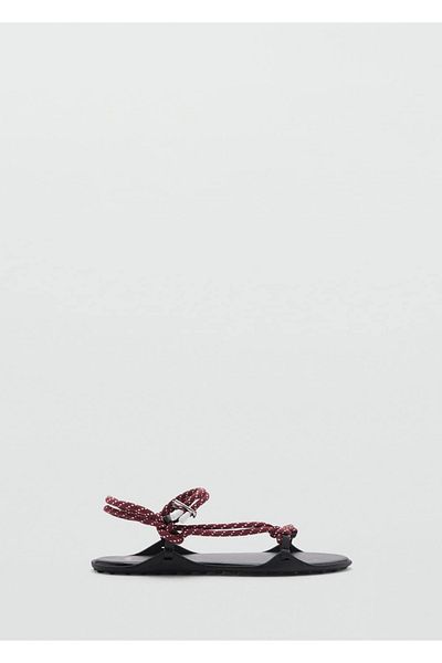 MANGO Woman Combined String Sandals