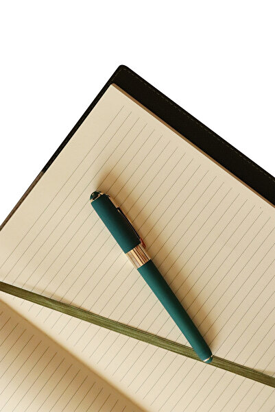 Victoria's Journals B5 Manager's Notebook with Box - 19X25 Cm, Ivory 96 Sheets, Monaco Pen