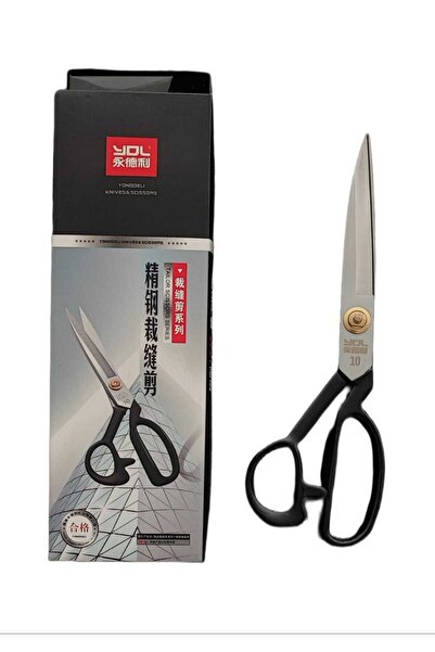 YDL A-250-10no Beyaz Renk Profesyonel Kumaş Kesim Makası