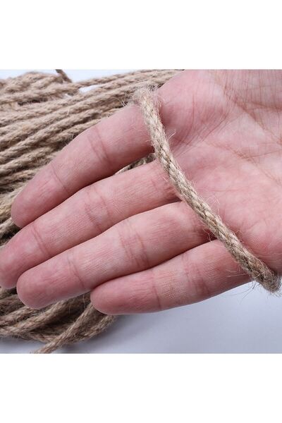 izmir Bitpazarı 4 mm 20 metara jutnog užeta - Konopljino uže - Dekorativno uže