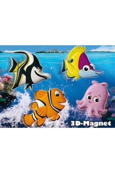 Panini 2 Captain Nemo Magnets + Sticker
