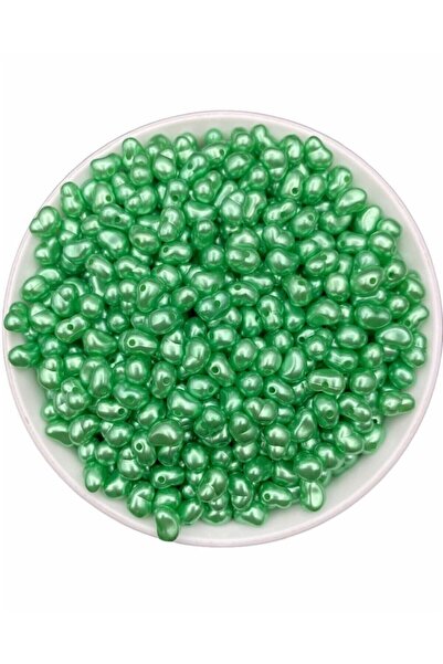Flea Market 50g zelenih nepravilnih plastičnih luksuznih baroknih bisernih pe...