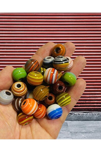 Flea Market Μεγάλες χάντρες Bodrum Special 10 τεμαχίων -