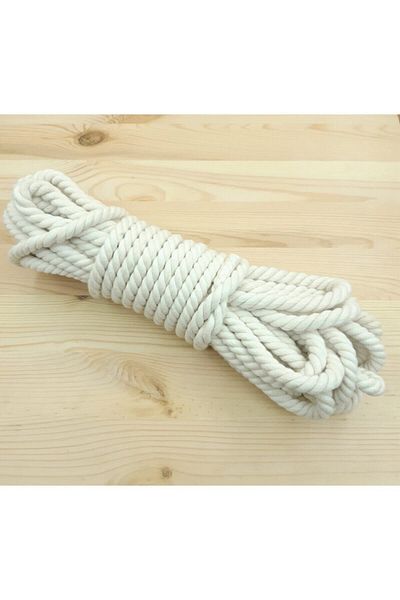 Merve 8 Meters 8 Mm Macrame Rainbow Cotton Rope Rope