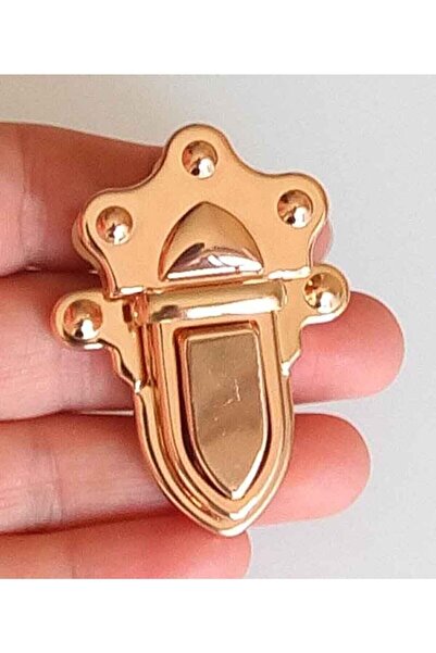 Flea Market قفل حقيبة ذهبي فاتح