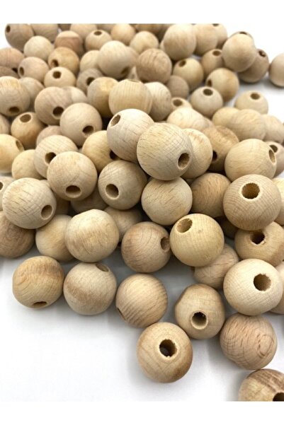 tebrikcim خرز لوح خشب خام 20 ملم - 15 قطعة