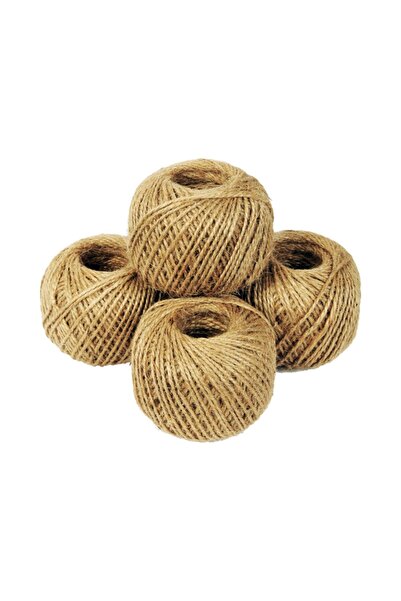 jut حبل جوت 100 جرام 4 قطع