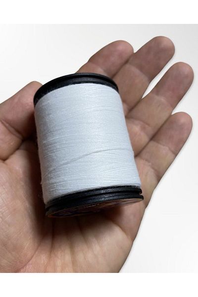 izmir Bitpazarı White 1 Piece Total 500 Meters Sewing Thread - Sewıng Thread