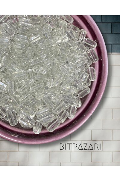 Flea Market Γυάλινες χάντρες κοσμημάτων 10x5 mm - Χάντρες Tasbih - Διακοσμητι...