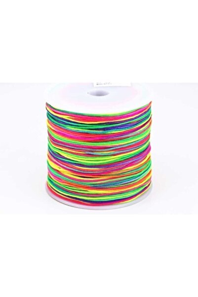 Flea Market Веселка, різнокольоровий, парашутний шнур, код-161, 100 м (1 котушка)