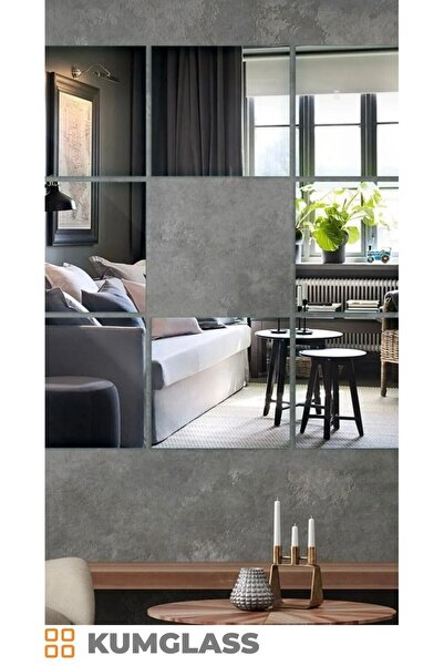 Şişecam Kare Boy Aynası 4 Parçalı 25x25 Cm