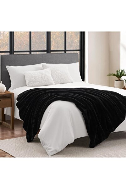 waaien Lüks Peluş Battaniye Tek Kişilik 160x220-Kalın Isıtan Tavşan Tüyü  Battaniye - Yatak,koltuk Örtüsü