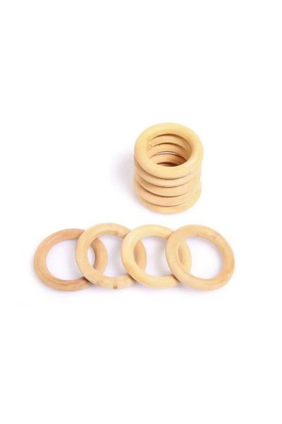 Flea Market 5pcs 7cm Teething Ring, Pacifier Chain Ring