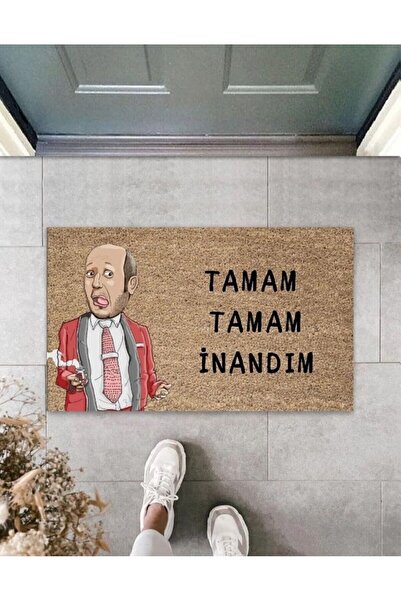 FHTRADE ممسحة أمامية للباب مطبوعة من OK OK I BELIEVE