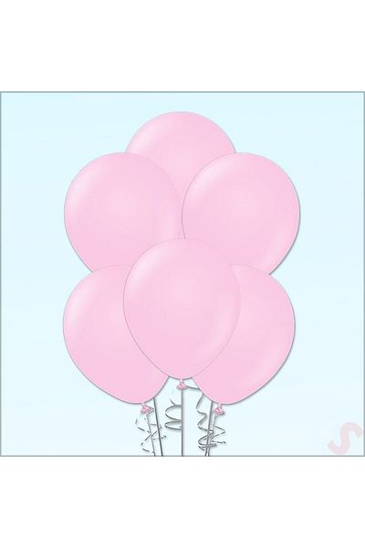 Parti Furyası Lilac Pink and Transparent Sequin Soft Balloon Chain Set - 70 Pieces (30/30/10/10)