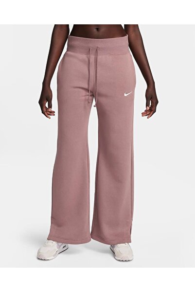 Nike Sportswear Phoenix Fleece Yüksek Belli İspanyol Paçalı Kadın Eşofman Altı