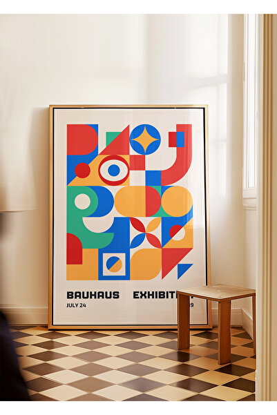 ARTHOUSECOLLECTIVE Poster de expoziție Bauhaus - Poster fără cadru în dimensi...