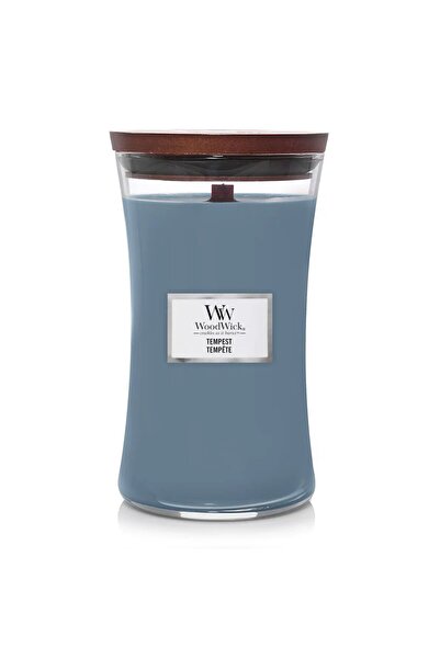 Wood Wick Tempest Büyük Boy Çıtırtılı Mum