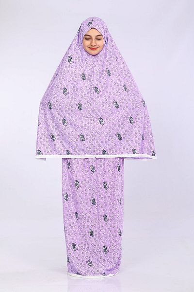 Giyas Tekstil Two-Piece Prayer Dress for Children Age 5-8