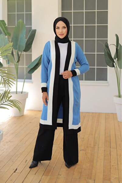 SHİROSA Μακριά γυναικεία ζακέτα Hijab