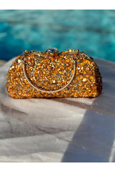 Blacktavern Geanta de seara model 1953 din piatra naturala