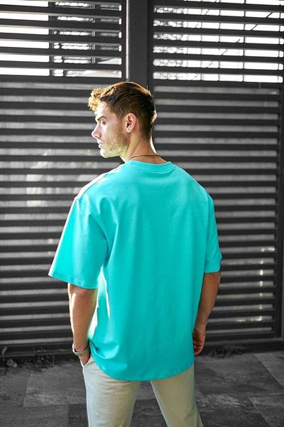 İLKCET MODA Βαμβακερό μπλουζάκι Unisex Oversize Basic