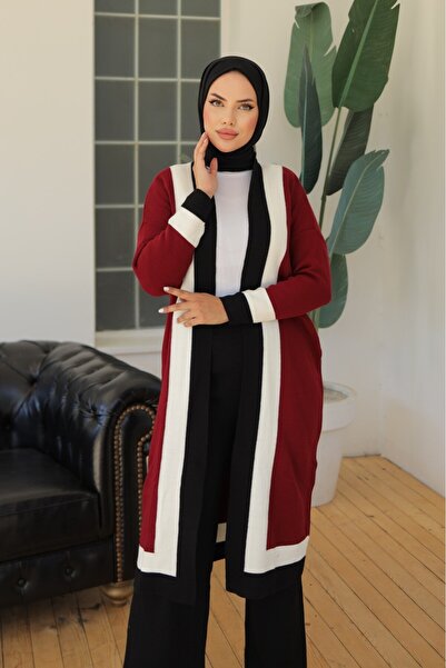 SHİROSA Μακριά γυναικεία ζακέτα Hijab