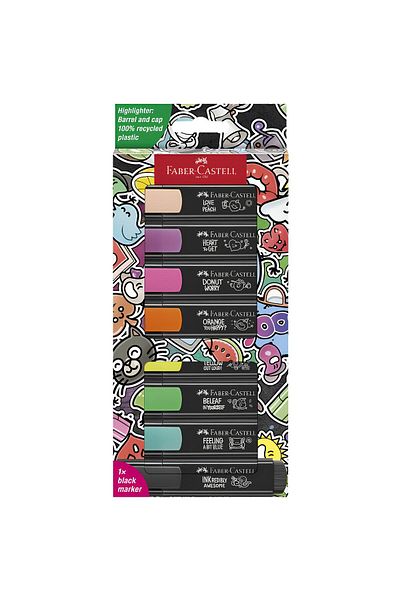 Faber Castell Phosphorescent Graffiti Textliner - Fc Textmarker 46