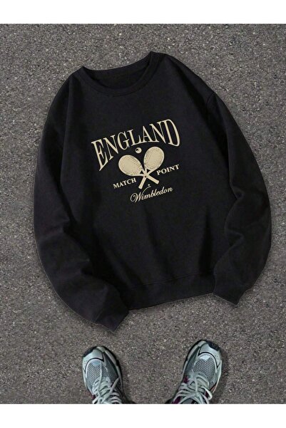 Vordevia Design special - Hanorac cu imprimeu tenis Anglia