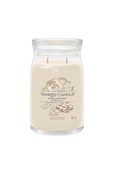 Yankee Candle Warm Cashmere Signature Büyük Mum