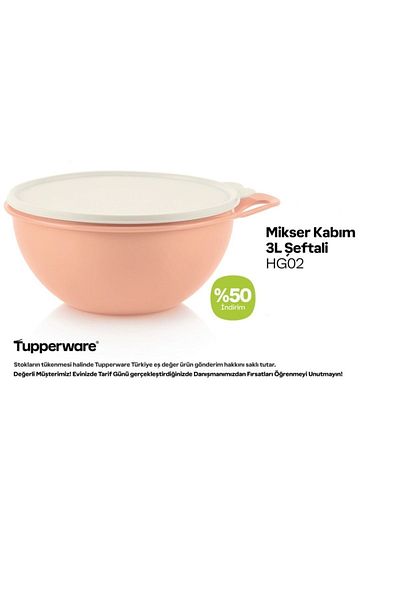 Tupperware Mixing Container 3 Liters