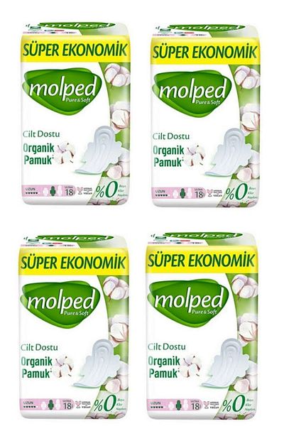 Molped Ultra Long 18 Pieces x 4 Packs
