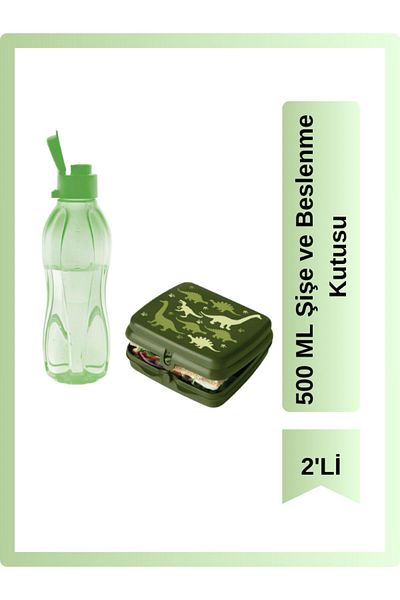 Tupperware Eco 500 ml Bottle and Lunch Box