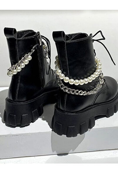 SHİNELİZE şık inci bot aksesuarı, bot için kolye 2 adet