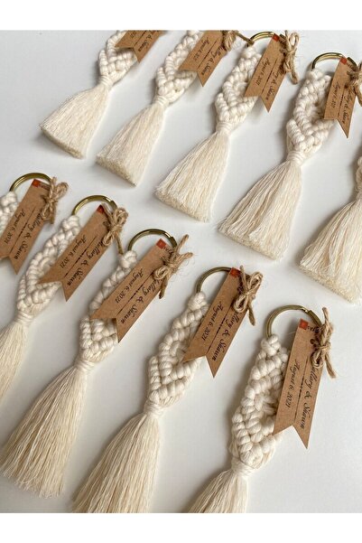 Es-Na Life Decoration ميدالية مفاتيح مكرامية 20 قطعة