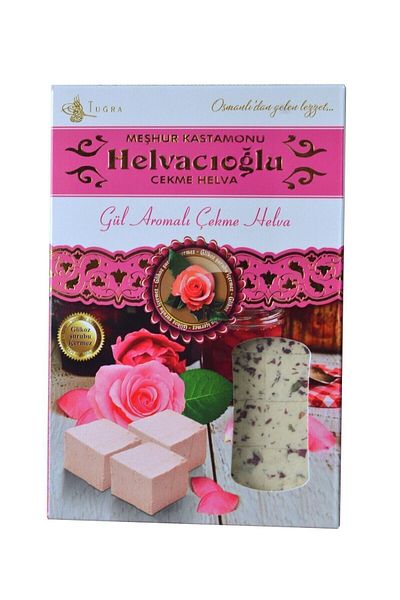 Helvacıoğlu 280Gr Sweet Halva with Roses - Famous Castan