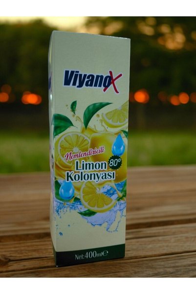 VİYANOX Bayram Kolonyası & Ferahlatıcı & Özel Nemlendiricili Soft Limon Kolon...