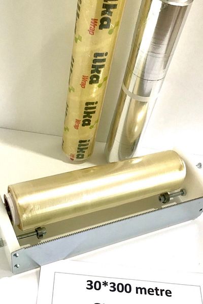 İlka 30*300 Bearing Stretch Cutting Apparatus Stretch Film 30 Cm